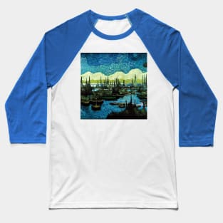 Starry Night in Kashyyyk Baseball T-Shirt